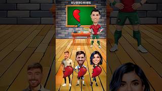 Quien Esta Enamorado De Ronaldo Messi MrBeast o Kylie 🤩 [upl. by Jemie]