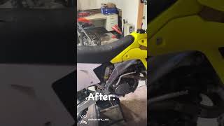 2007 Rmz 450 before and after  Sold dirtbike restoration 4stroke [upl. by Eanahs]