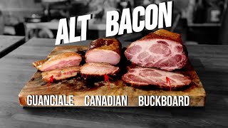 How to Make ANY Kind of BACON I Made Guanciale Buckboard and Canadian Bacon [upl. by Rabbaj]