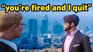 Mickey and Brekkers Quit The Company  NoPixel 40 [upl. by Ahtebat]