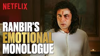 Ranbir Kapoors MOST INTENSE Scene with Anil Kapoor 😨 Animal  Netflix India [upl. by Yaned]