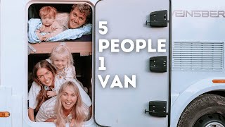 5 PEOPLE 1 VAN with Travel Beans [upl. by Eecram]