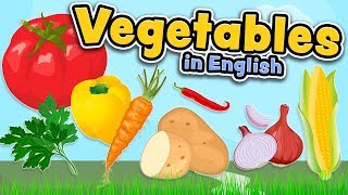 Vegetables in English [upl. by Greenburg]