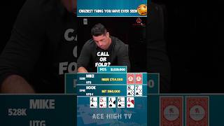 Texas Mike gave HUGE PLAY 😱 poker highstakespoker pokerhighlights [upl. by Sumerlin]