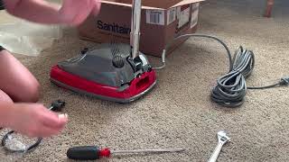 Unboxing and setup of a Sanitaire tradition SC679K [upl. by Ariamat]