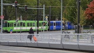 120 1466 On Tour Nahverkehr in Hannover  Stadtbahnen und Busse an der Leine [upl. by Sprung376]