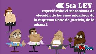 7 leyes constitucionales 1836 [upl. by Hattie]