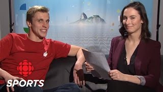 Swimmer Santo Condorelli with Jacqueline Doorey  CBC Sports [upl. by O'Mahony543]