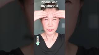 Lift sagging eyelids Please visit my channel [upl. by Wolgast]