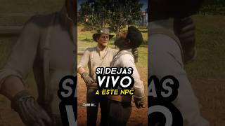 Si dejas VIVIR a ESTE PERSONAJE 💀🤠 reddeadredemption2 gaming curiosidadesdevideojuegos [upl. by Aksel]