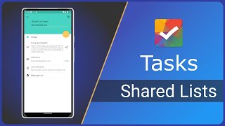 Tasks  Shared lists [upl. by Merlina]