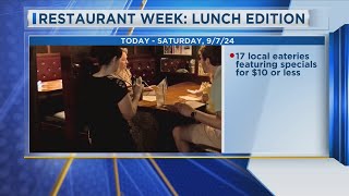 2024 Restaurant Week Lunch Editions [upl. by Htnnek]