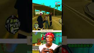 Ballas gang members vs Cj gta gtasanandreas grandtheftauto gtasa cj ballasgang [upl. by Magdaia]