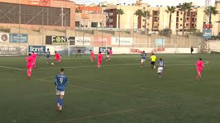 RESUM  CF LLORET  CF PALAMOS Jornada 8  LLIGA ELIT [upl. by Rosenwald110]