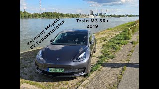 Kormány Mögött 04 EV Tapasztalatok Tesla Model 3 SR 2019 [upl. by Wojak]