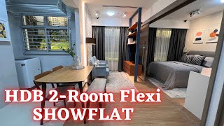 HDB BTO 2Room Flexi 46sqm  Showflat  Singapore [upl. by Yennek261]