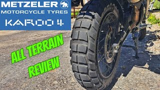 Metzeler Karoo 4 Review  The ultimate adventure tyres [upl. by Inaja]