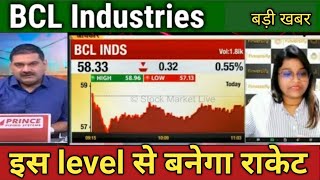 BCL Industries share latest newsbcl industries share analysisbcl industries share target [upl. by Reitman]