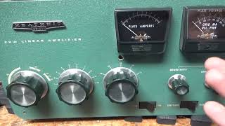 Heathkit Sb220 RepairsModifications Harbach Fan Meter Board  Filter cap Board Ground Grids Etc [upl. by Nylad]