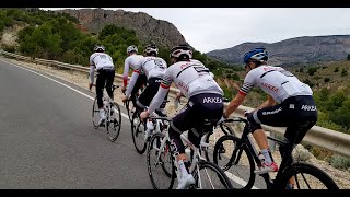 Stage ArkéaSamsic  Jour 4 Calpe  Espagne  13122019 Training [upl. by Jb]