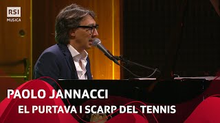 El purtava i scarp del tennis  Paolo Jannacci  RSI Musica [upl. by Cull794]