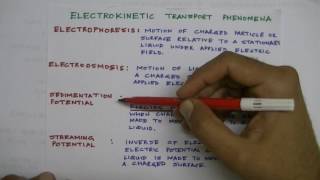 Lecture 20 Electrohydrodynamics amp Electrokinetics Introduction [upl. by Zennie]