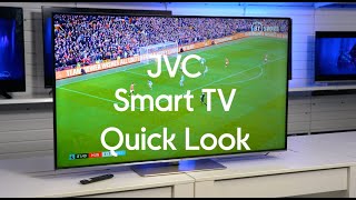 JVC Fire TV Edition 55quot Smart 4K Ultra HD HDR QLED TV  Quick Look [upl. by Tnecniv167]