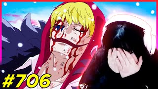 👒MUERTE DE CORAZON Reacción  One Piece 706 Reaction [upl. by Om]