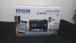 EPSON L5290 Printer  Unboxing [upl. by Chiquia]