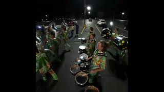 Pride of Plymouth marching band flashlight parade 102324 [upl. by Nirag586]