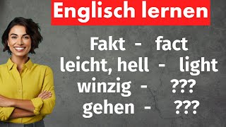 1000 Wichtigste Englische Wörter  Grundwortschatz zum Englisch Lernen [upl. by Ynnek]