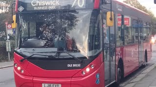 LJ16EXO on the 70 Early evening journey towards Chiswick East Acton Lane  Acton Park [upl. by Fishback515]