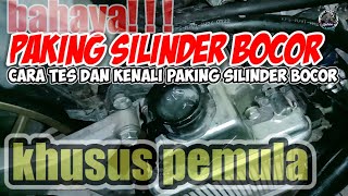 paking silinder Vario bocorkenali ciriciri paking silinder Vario bocorradiator nyembur [upl. by Nelav]