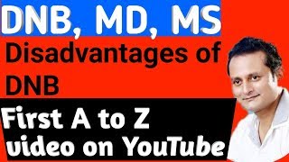 DNB MD  MS Advantages Disadvantages Which is better and why Post MBBS career Counseling [upl. by Madigan871]