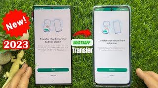 Transfer Whatsapp Messages From old Android to New Android Phone  Transfer WhatsApp Chats 2023 [upl. by Airakaz]