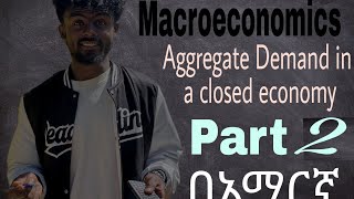 Macroeconomics chapter 3 quot Aggregate demand in closed economyquotpart 2በአማርኛ [upl. by Ahtnams468]