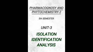 Pharmacognosy25th semunit3Glycosides pharmacy pharmacynotes shorts [upl. by Mac]