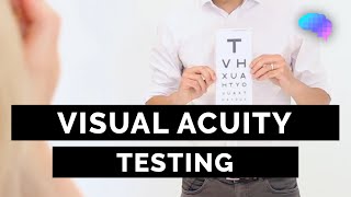 Visual Acuity Assessment  OSCE Guide Clip  UKMLA  CPSA [upl. by Annodahs]