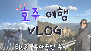 🐨 8박 9일 호주 여행브이로그 Ep3 블루마운틴 별빛투어 ✨  우리 숙소가 우범지대  패디스 마켓  1인 1 팬케이크 🤩  호주 선셋  세자매봉 [upl. by Dinnage]