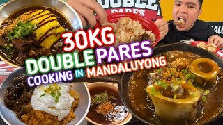 30KG DOUBLE PARES COOKING in MANDALUYONG  BONE MARROW PARES KIMCHI PARES CON HUEVOS PARES [upl. by Laws851]