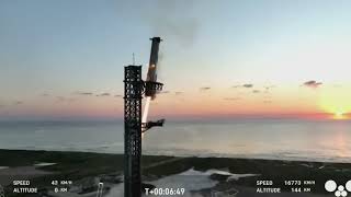 SpaceX Booster Return Oct 2024 [upl. by Atteuqcaj717]