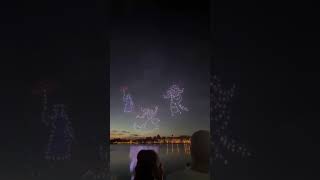 Disney Springs Drone Show Disney Dreams That Soar [upl. by Normandy860]