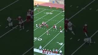 Pass protection Runningback football texas [upl. by Colb925]