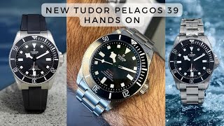 The NEW 2022 TUDOR PELAGOS 39 An Allaround watch  Hands on First Impression [upl. by Lapham706]