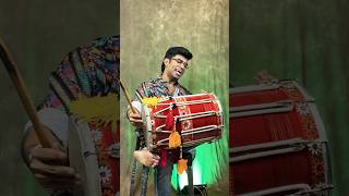 Dhol Ka Solo  Janny Dholi  Navratri Special trending dhol shorts [upl. by Mala]