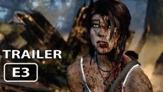 Tomb Raider  New Gameplay Trailer E3 2012 [upl. by Doraj30]