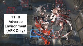 Arknights 118 Adverse Environment AFK Only [upl. by Virg63]