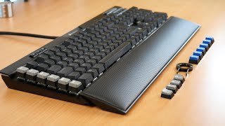 Corsair K95 Platinum XT Unboxing overview and initial thoughts [upl. by Auqeenwahs]