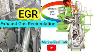 EGR  Exhaust Gas Recirculation principle Chief Boyet  Seaman VlogMarine Real Talk [upl. by Krug]