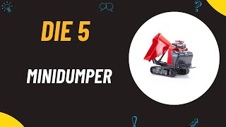 Die 5 Besten Minidumper Test 2024  Top 5 Minidumper Vergleich [upl. by Yffat]